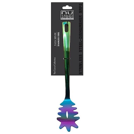 NuSteel TG-RBWCWN-PSTA 1.8 Mm Rainbow Crown Pasta Server